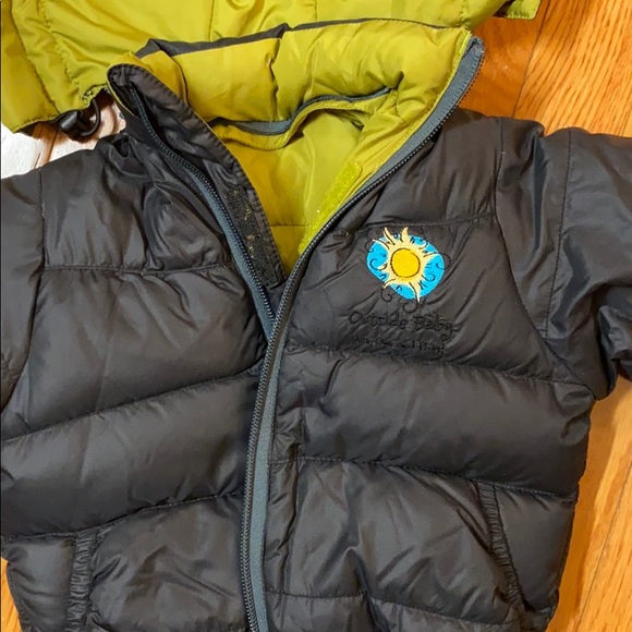 Outside Baby reversible down Puffer Jacket - Picture 4 of 7